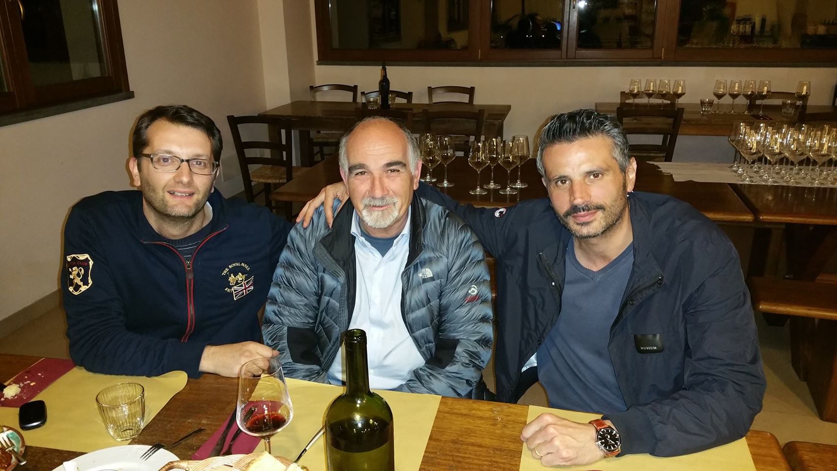 cena con Francesco Gambino