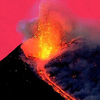 eruzione dell'Etna