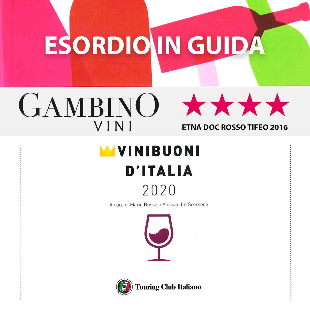 Premio per Gambino in guida Vini Buoni d'Italia